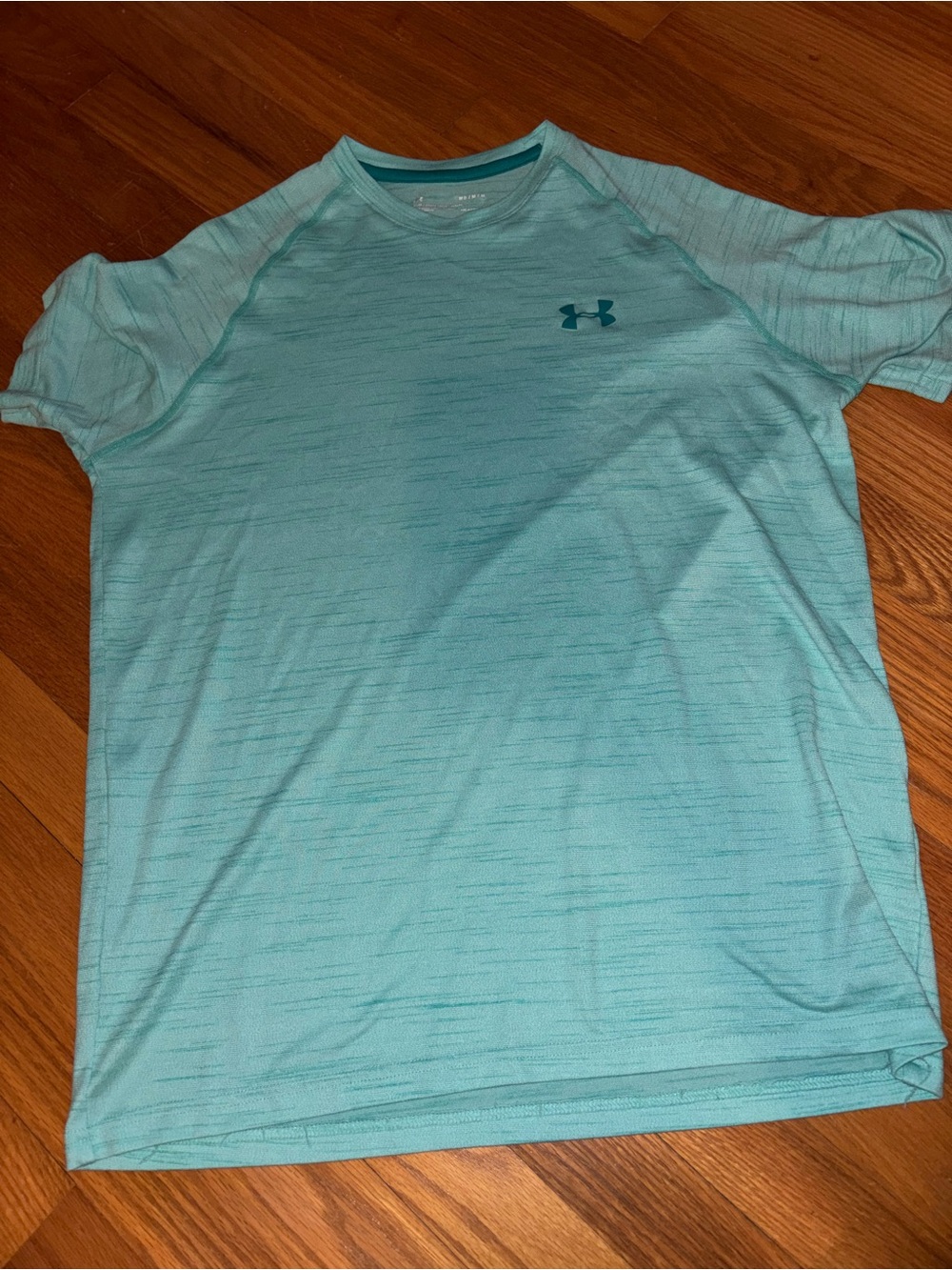 Under Armour Men’s Aqua Heather Short-Sleeve Performance Tee